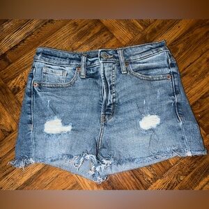Old Navy High Rise O.G. Straight Jean Shorts